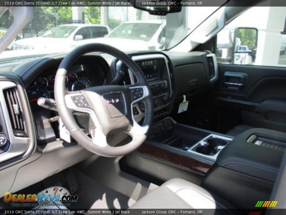2019 GMC Sierra 3500HD SLT Crew Cab 4WD Summit White / Jet Black Photo #3