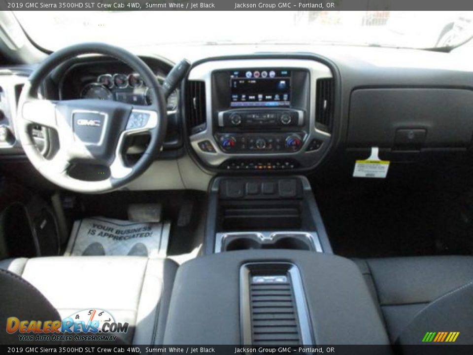 2019 GMC Sierra 3500HD SLT Crew Cab 4WD Summit White / Jet Black Photo #4