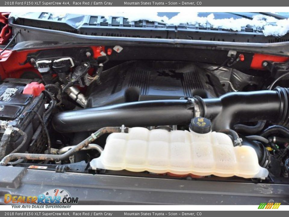 2018 Ford F150 XLT SuperCrew 4x4 Race Red / Earth Gray Photo #27