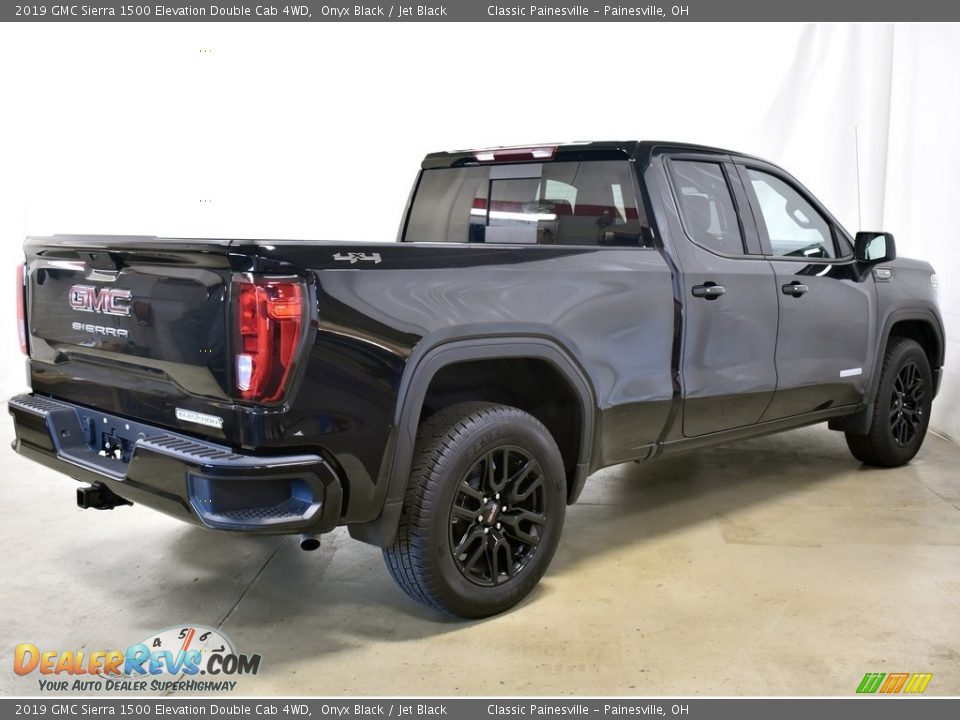 2019 GMC Sierra 1500 Elevation Double Cab 4WD Onyx Black / Jet Black Photo #2