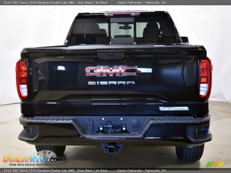 2019 GMC Sierra 1500 Elevation Double Cab 4WD Onyx Black / Jet Black Photo #3