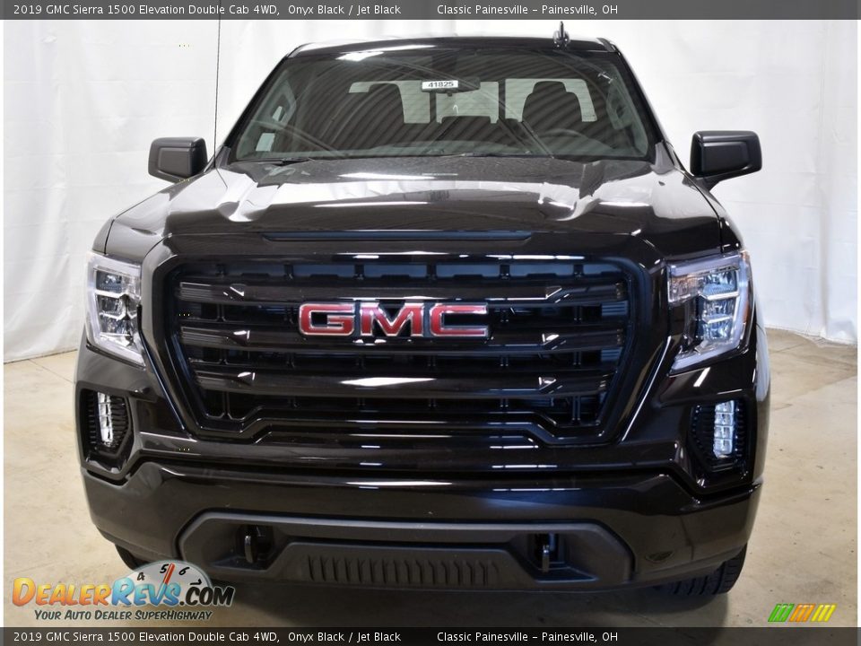 2019 GMC Sierra 1500 Elevation Double Cab 4WD Onyx Black / Jet Black Photo #4