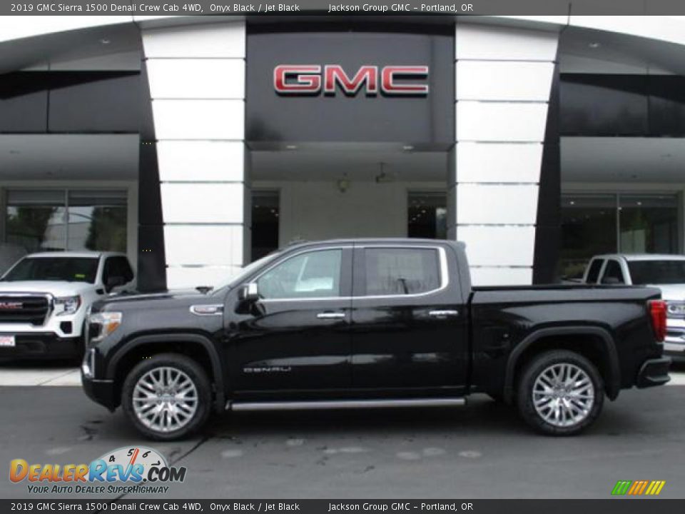 2019 GMC Sierra 1500 Denali Crew Cab 4WD Onyx Black / Jet Black Photo #2