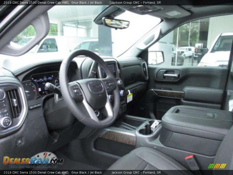 2019 GMC Sierra 1500 Denali Crew Cab 4WD Onyx Black / Jet Black Photo #3