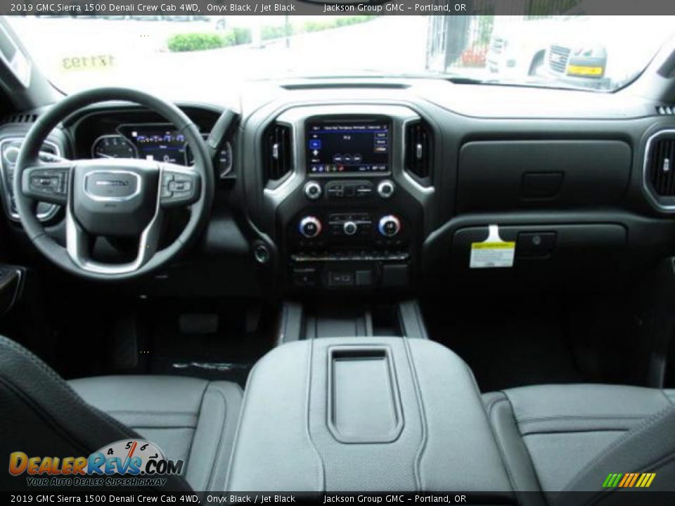 2019 GMC Sierra 1500 Denali Crew Cab 4WD Onyx Black / Jet Black Photo #4