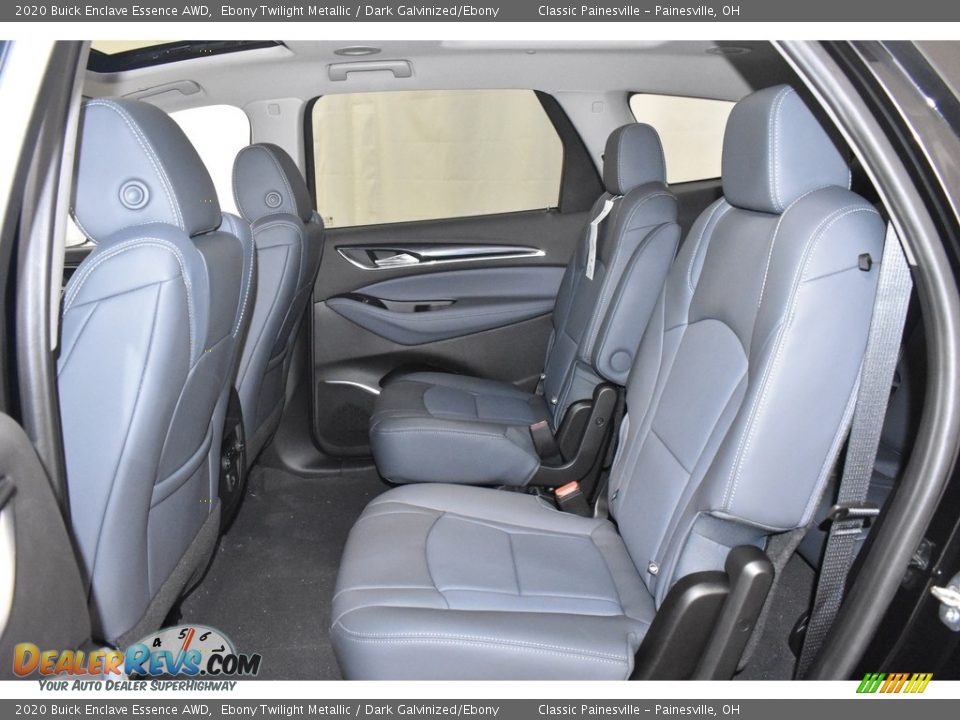 Rear Seat of 2020 Buick Enclave Essence AWD Photo #8