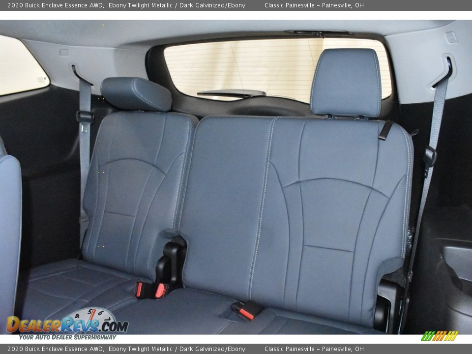 Rear Seat of 2020 Buick Enclave Essence AWD Photo #9