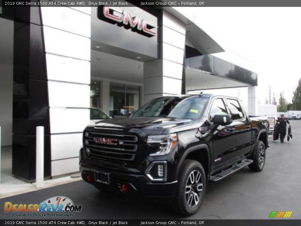 2019 GMC Sierra 1500 AT4 Crew Cab 4WD Onyx Black / Jet Black Photo #1