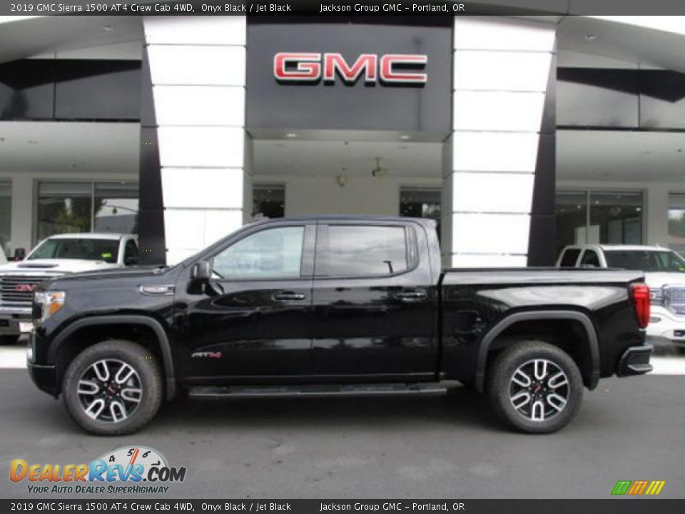 Onyx Black 2019 GMC Sierra 1500 AT4 Crew Cab 4WD Photo #2