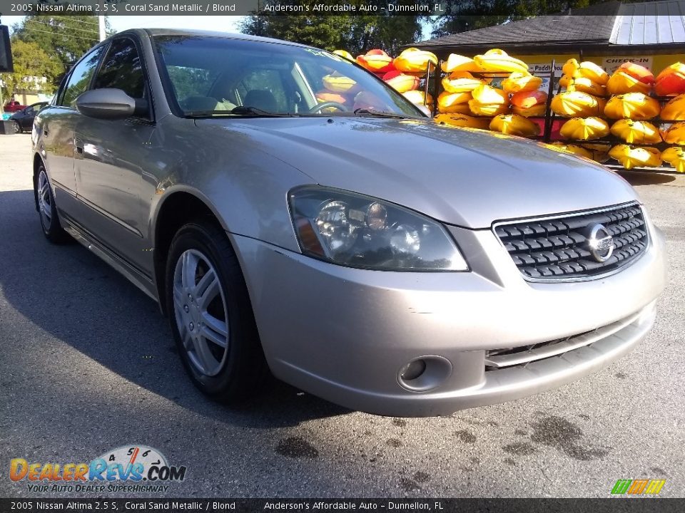 2005 Nissan Altima 2.5 S Coral Sand Metallic / Blond Photo #1