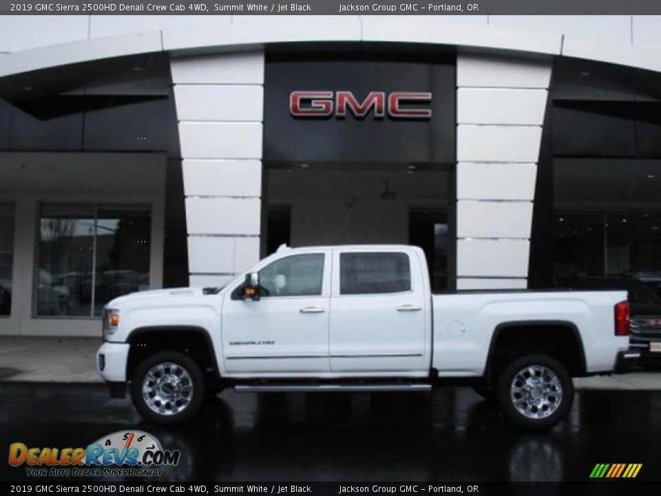 2019 GMC Sierra 2500HD Denali Crew Cab 4WD Summit White / Jet Black Photo #2