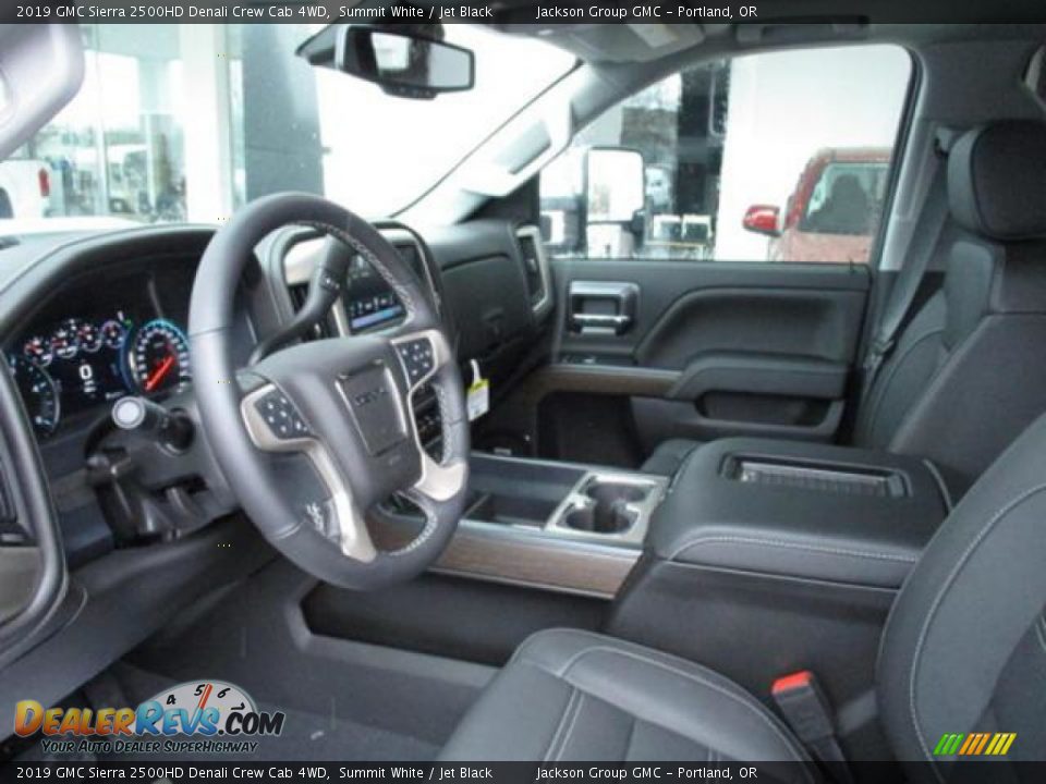 2019 GMC Sierra 2500HD Denali Crew Cab 4WD Summit White / Jet Black Photo #3