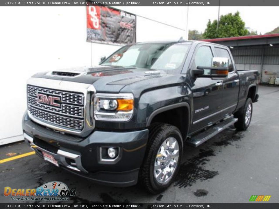 2019 GMC Sierra 2500HD Denali Crew Cab 4WD Dark Slate Metallic / Jet Black Photo #2