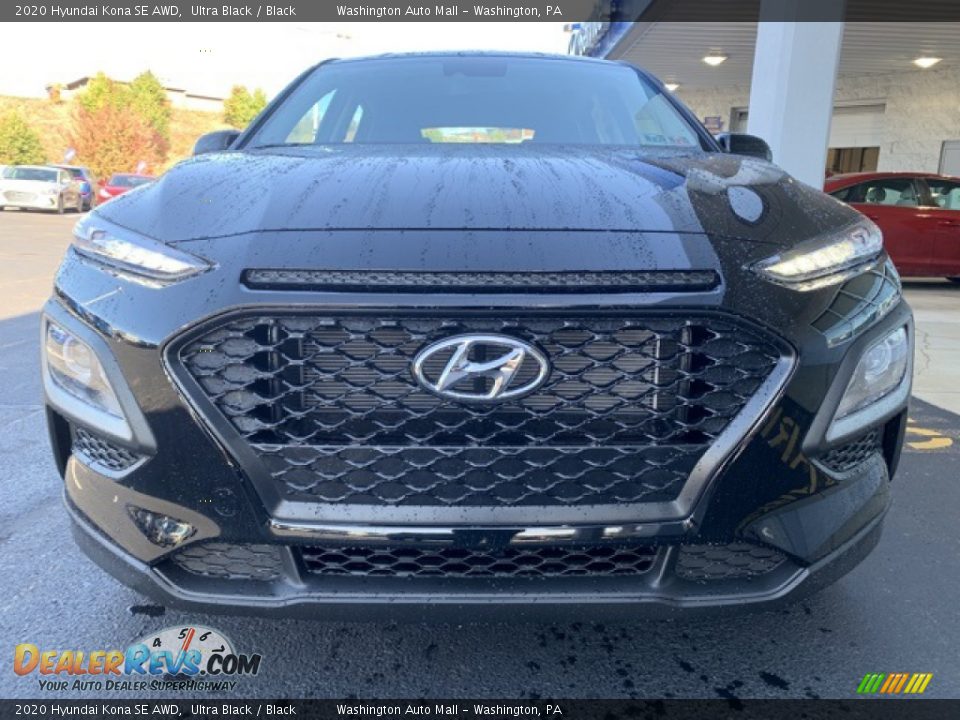 2020 Hyundai Kona SE AWD Ultra Black / Black Photo #8