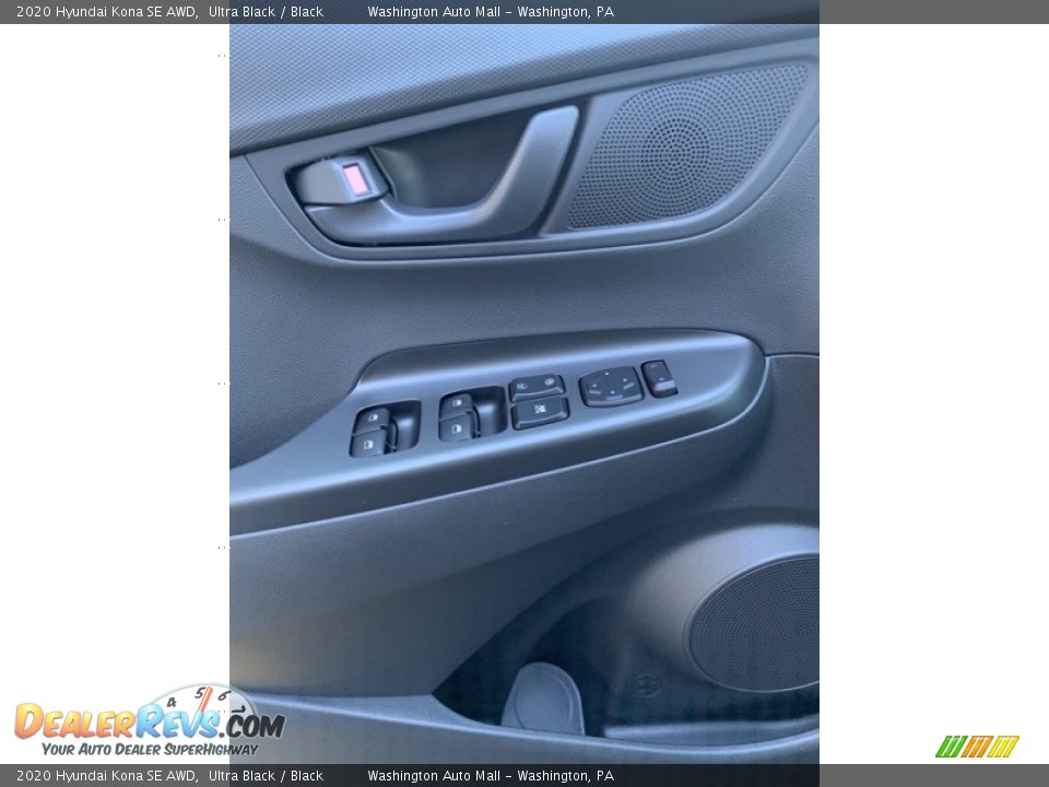 2020 Hyundai Kona SE AWD Ultra Black / Black Photo #12