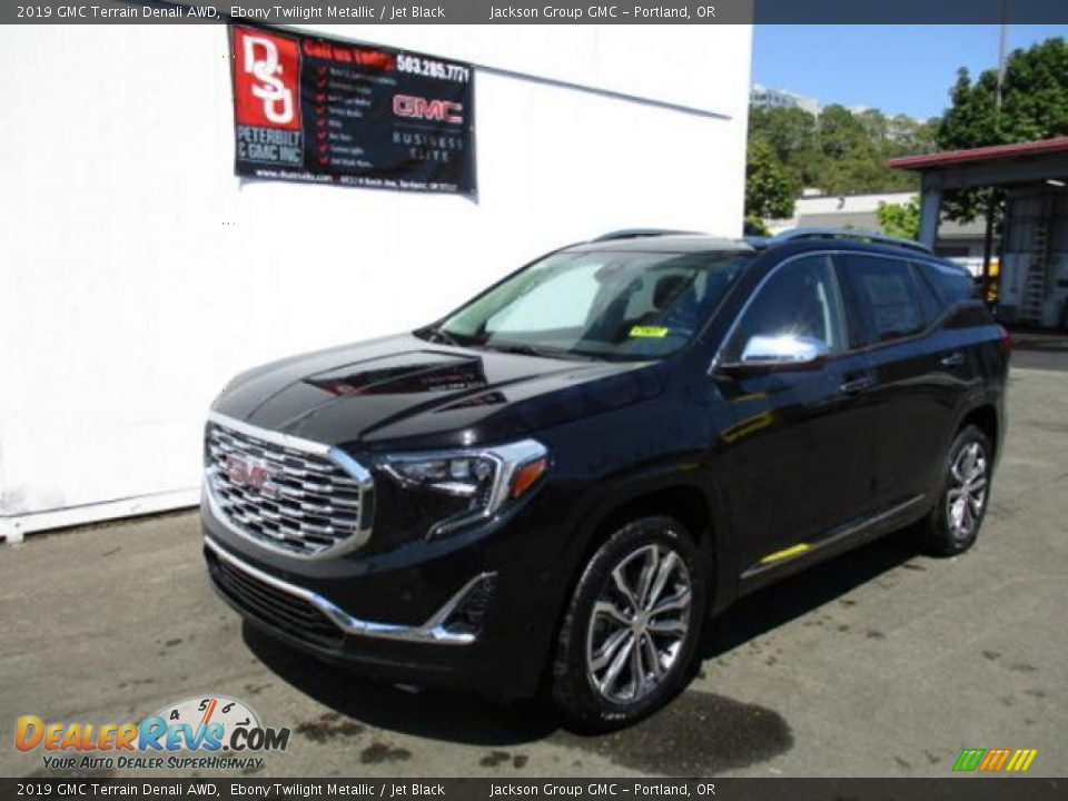 2019 GMC Terrain Denali AWD Ebony Twilight Metallic / Jet Black Photo #2