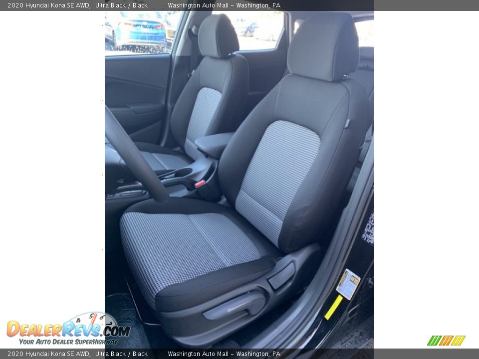 2020 Hyundai Kona SE AWD Ultra Black / Black Photo #15