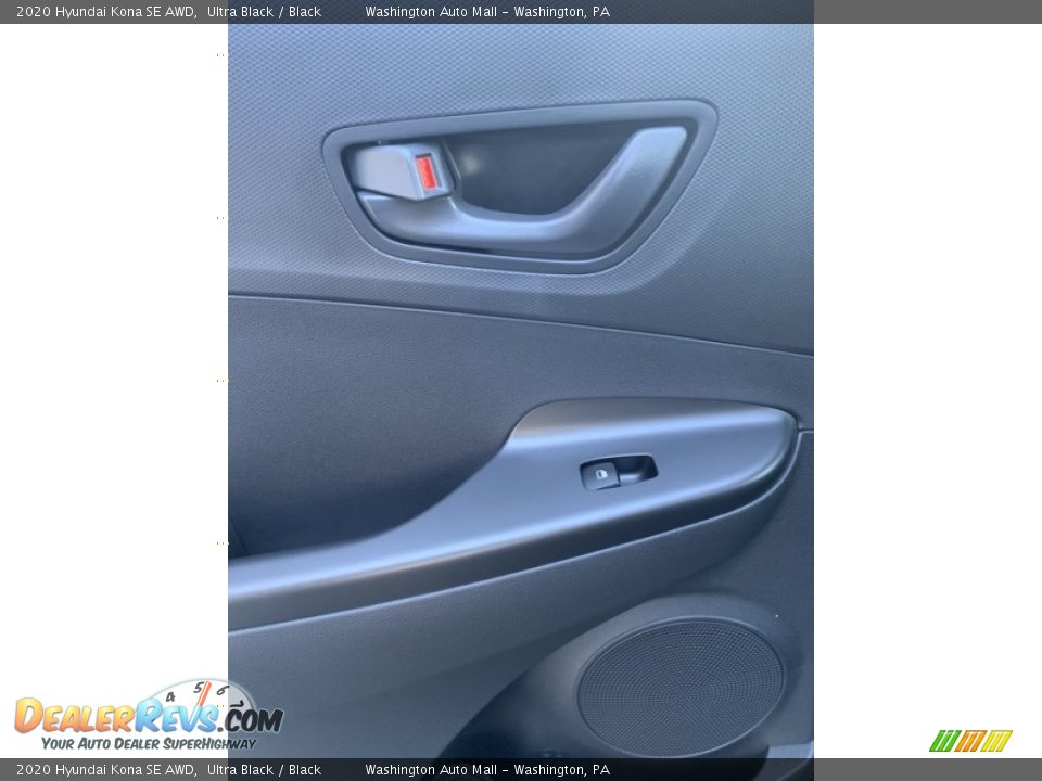 2020 Hyundai Kona SE AWD Ultra Black / Black Photo #18