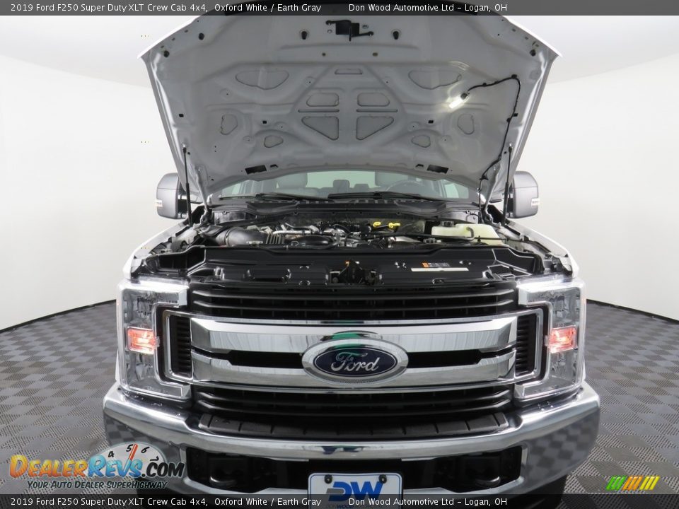 2019 Ford F250 Super Duty XLT Crew Cab 4x4 Oxford White / Earth Gray Photo #6