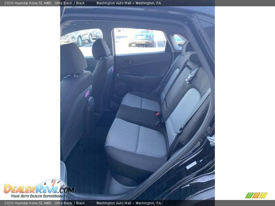 2020 Hyundai Kona SE AWD Ultra Black / Black Photo #20