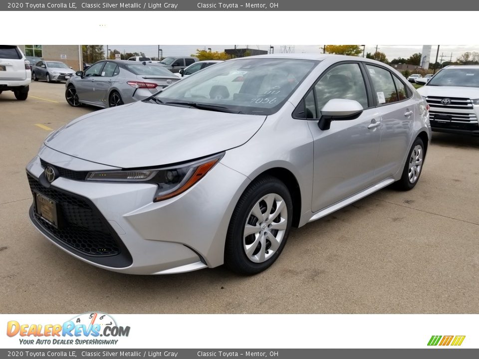 2020 Toyota Corolla LE Classic Silver Metallic / Light Gray Photo #1