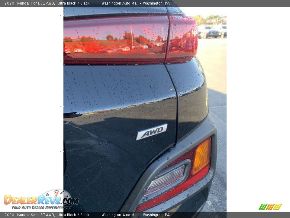 2020 Hyundai Kona SE AWD Ultra Black / Black Photo #23