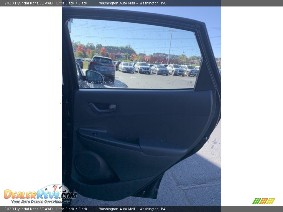 2020 Hyundai Kona SE AWD Ultra Black / Black Photo #24
