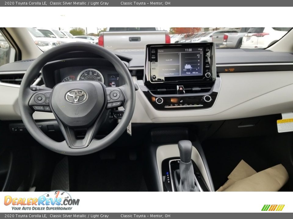 2020 Toyota Corolla LE Classic Silver Metallic / Light Gray Photo #4