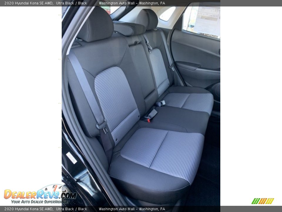 2020 Hyundai Kona SE AWD Ultra Black / Black Photo #25