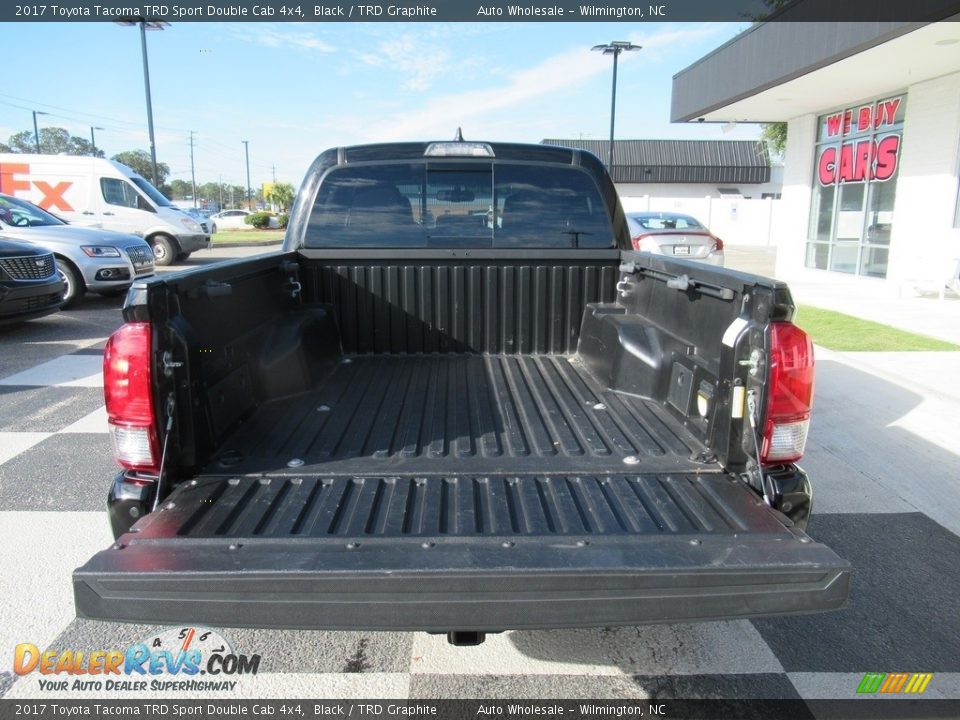 2017 Toyota Tacoma TRD Sport Double Cab 4x4 Black / TRD Graphite Photo #5