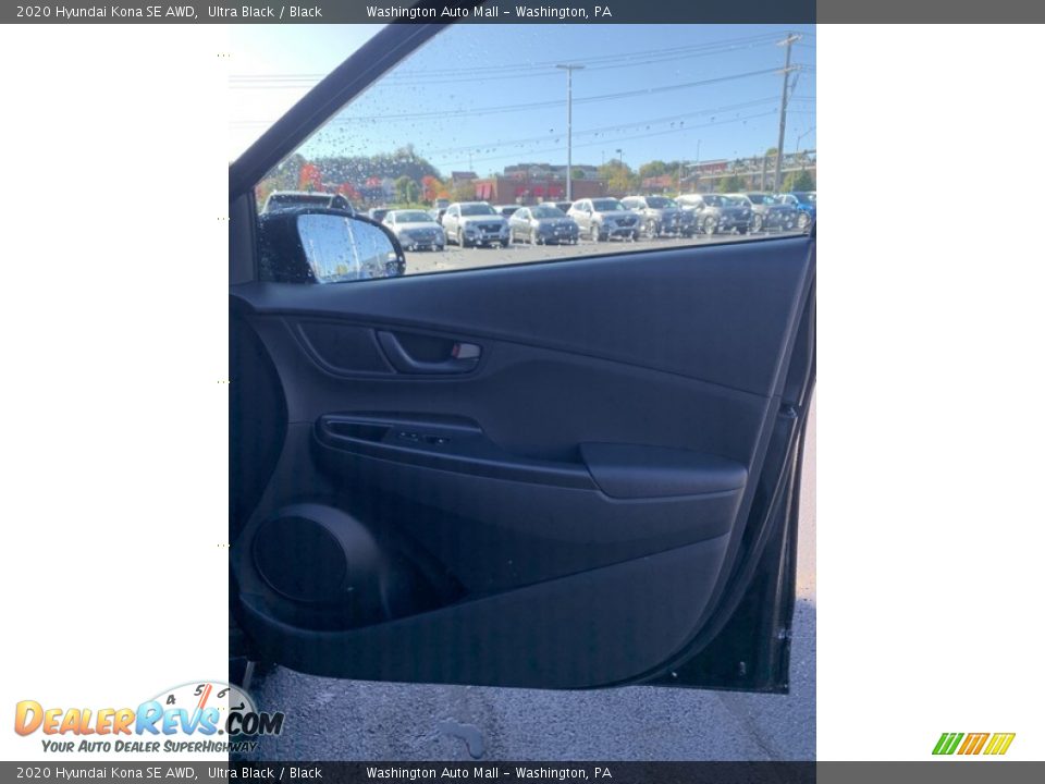 2020 Hyundai Kona SE AWD Ultra Black / Black Photo #27