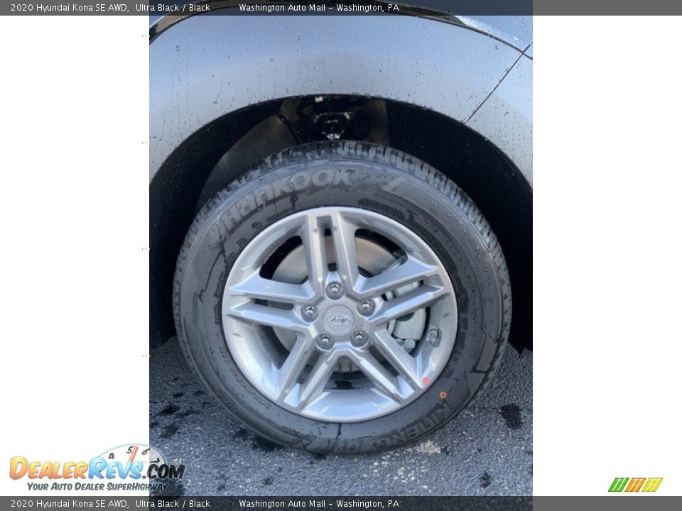 2020 Hyundai Kona SE AWD Ultra Black / Black Photo #30