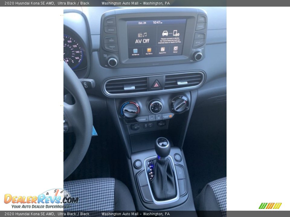 2020 Hyundai Kona SE AWD Ultra Black / Black Photo #32