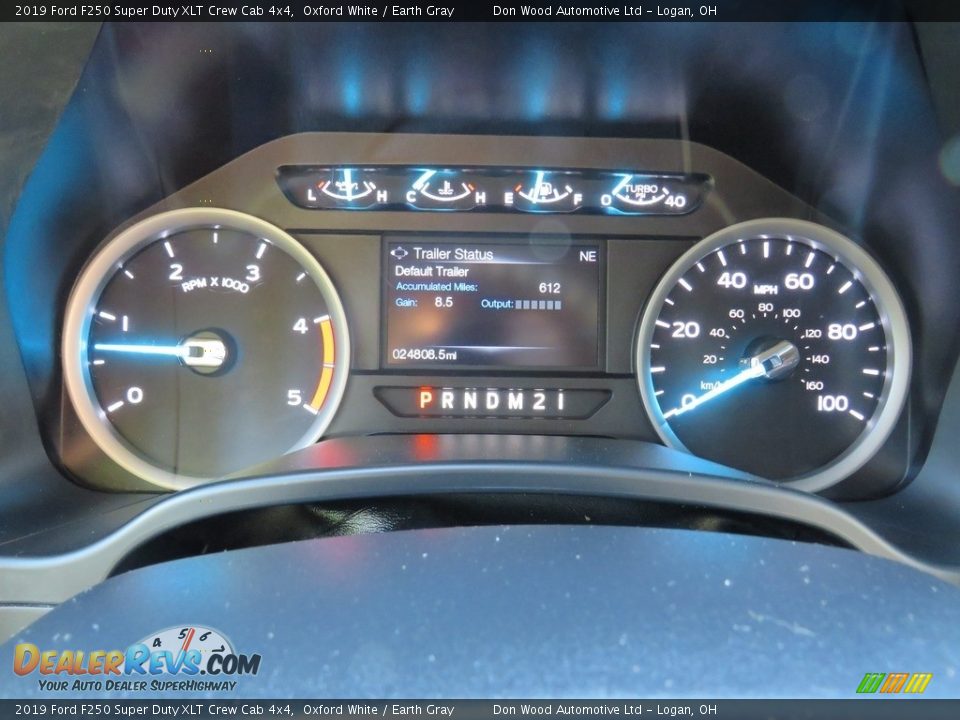 2019 Ford F250 Super Duty XLT Crew Cab 4x4 Oxford White / Earth Gray Photo #21