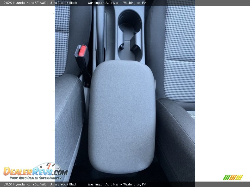 2020 Hyundai Kona SE AWD Ultra Black / Black Photo #35