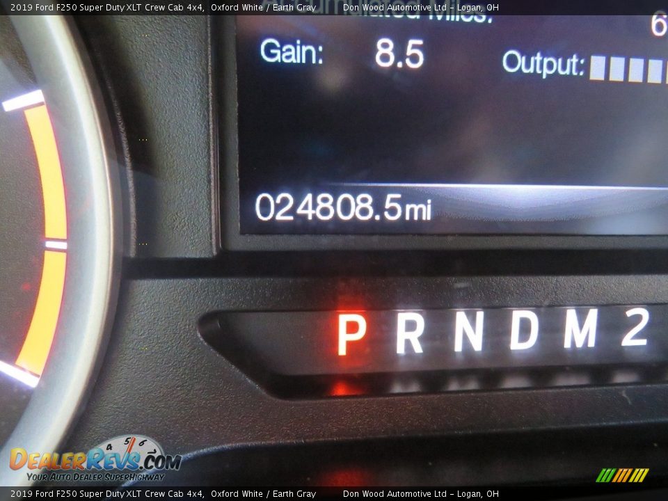 2019 Ford F250 Super Duty XLT Crew Cab 4x4 Oxford White / Earth Gray Photo #22