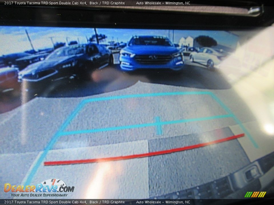 2017 Toyota Tacoma TRD Sport Double Cab 4x4 Black / TRD Graphite Photo #18