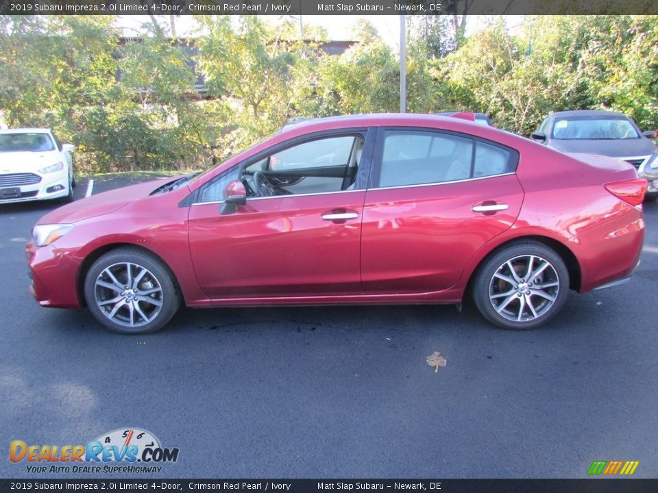 Crimson Red Pearl 2019 Subaru Impreza 2.0i Limited 4-Door Photo #9