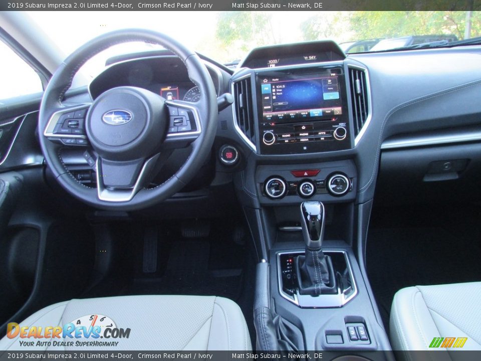 2019 Subaru Impreza 2.0i Limited 4-Door Crimson Red Pearl / Ivory Photo #10