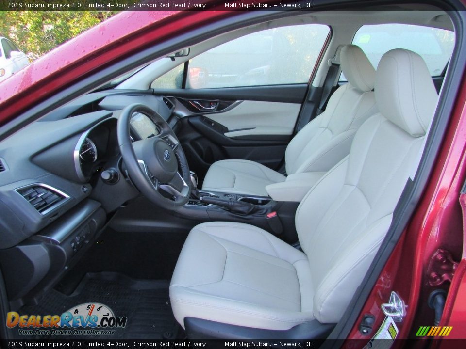 Front Seat of 2019 Subaru Impreza 2.0i Limited 4-Door Photo #13