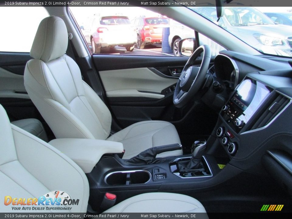 2019 Subaru Impreza 2.0i Limited 4-Door Crimson Red Pearl / Ivory Photo #17