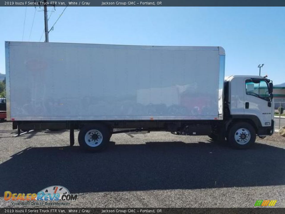 White 2019 Isuzu F Series Truck FTR Van Photo #3