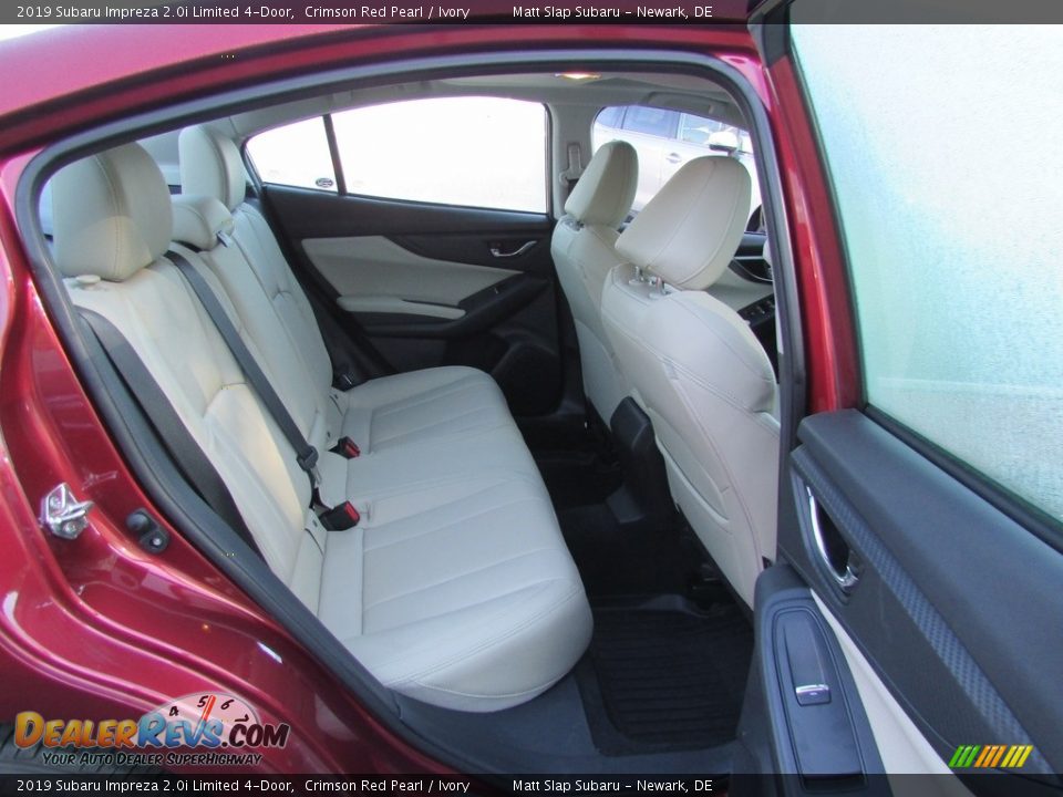 2019 Subaru Impreza 2.0i Limited 4-Door Crimson Red Pearl / Ivory Photo #19