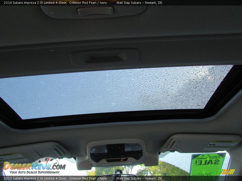 2019 Subaru Impreza 2.0i Limited 4-Door Crimson Red Pearl / Ivory Photo #21