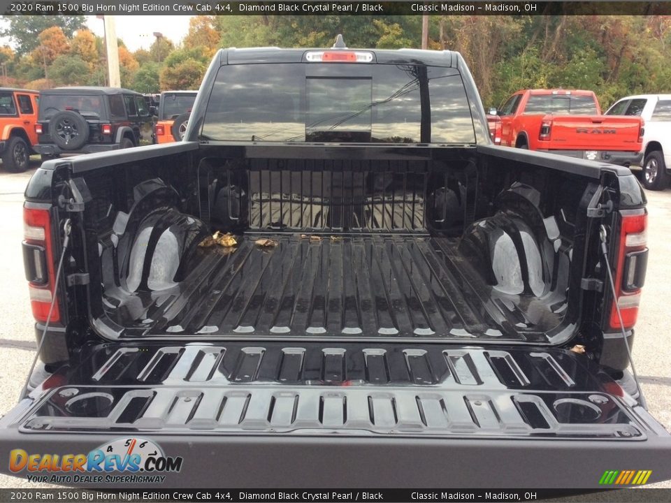 2020 Ram 1500 Big Horn Night Edition Crew Cab 4x4 Diamond Black Crystal Pearl / Black Photo #9