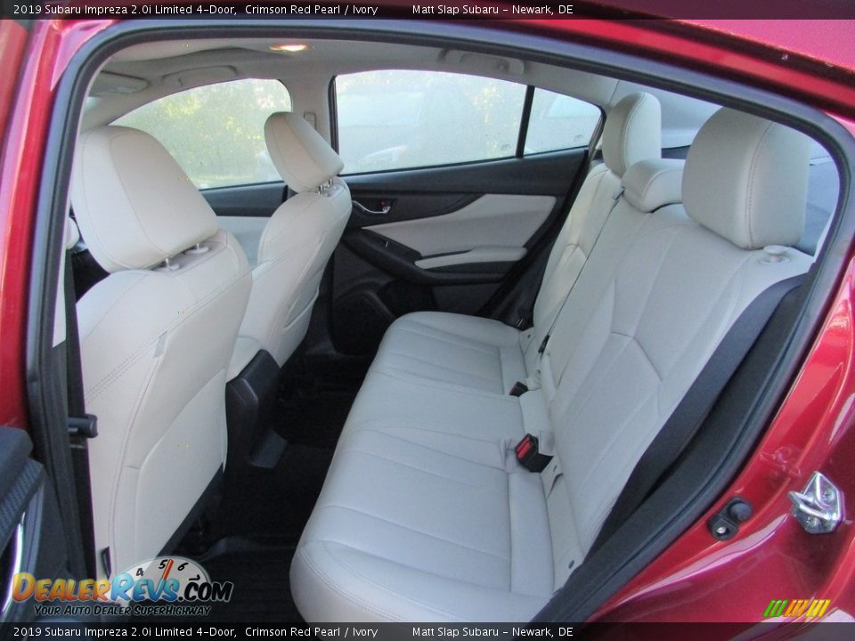 Rear Seat of 2019 Subaru Impreza 2.0i Limited 4-Door Photo #22