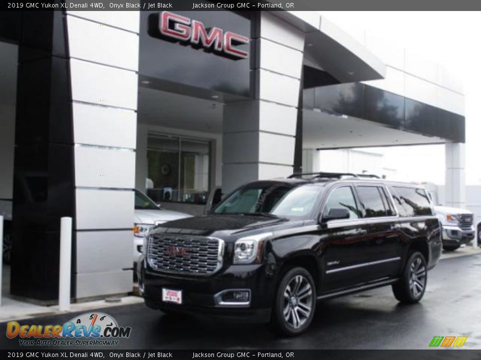 2019 GMC Yukon XL Denali 4WD Onyx Black / Jet Black Photo #1