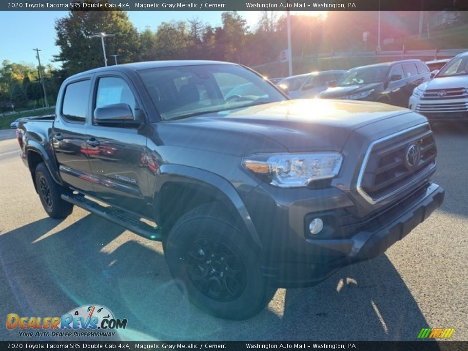 2020 Toyota Tacoma SR5 Double Cab 4x4 Magnetic Gray Metallic / Cement Photo #1