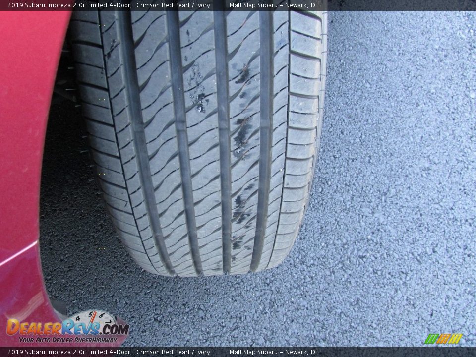 2019 Subaru Impreza 2.0i Limited 4-Door Crimson Red Pearl / Ivory Photo #24