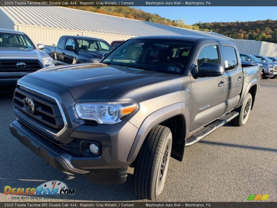 2020 Toyota Tacoma SR5 Double Cab 4x4 Magnetic Gray Metallic / Cement Photo #3